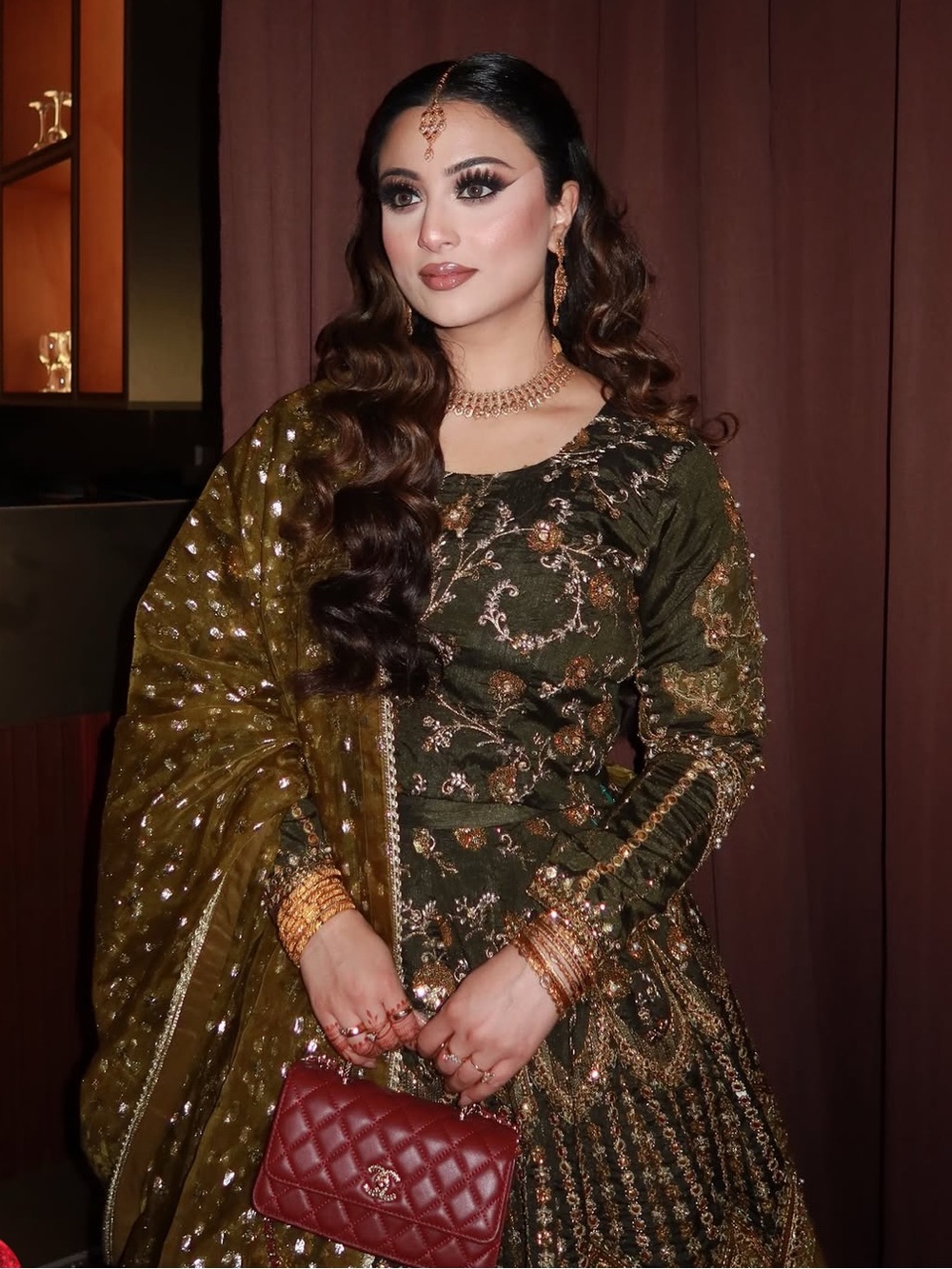 MOHSIN NAVEED RANJHA COUTURE PAKISTANI AUTHENTIC DESIGNER WEDDING FORMAL DRESS - Picture 3 of 14